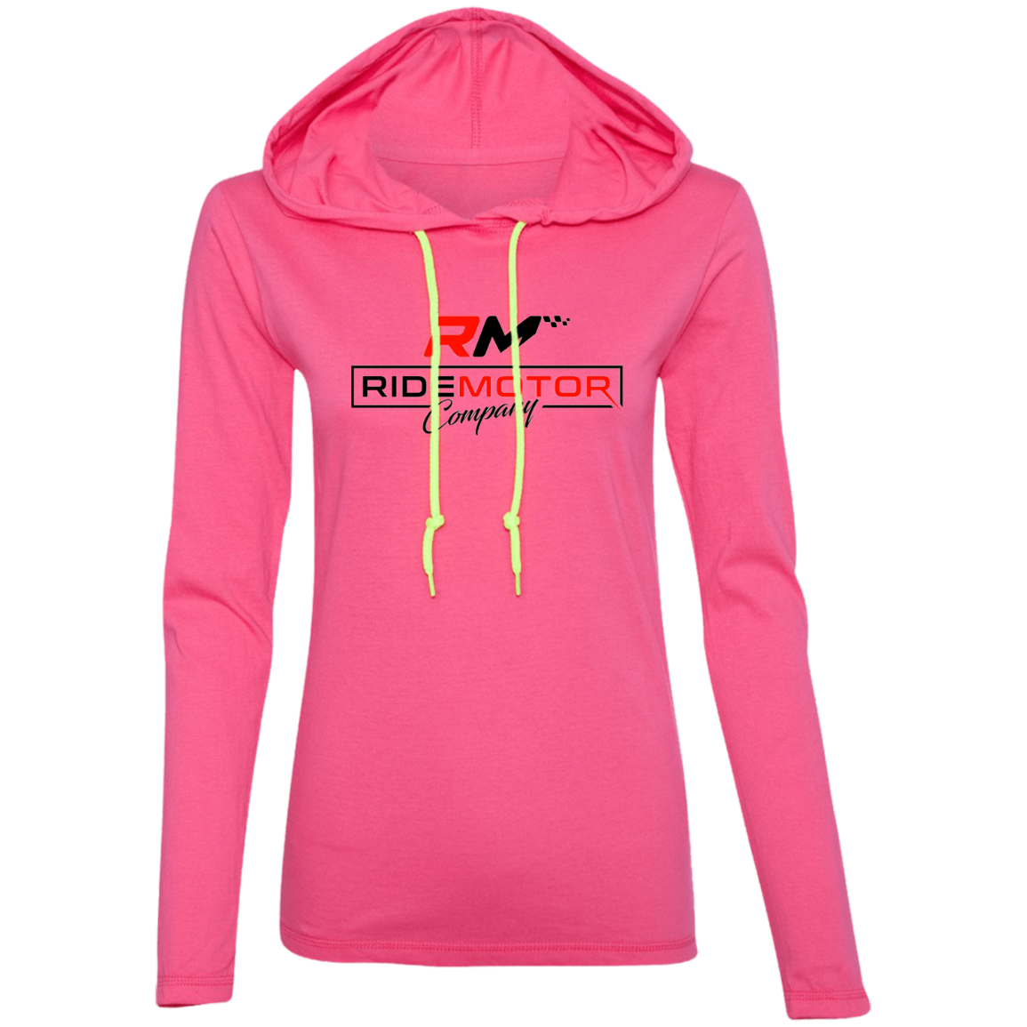 887L Ladies' LS T-Shirt Hoodie