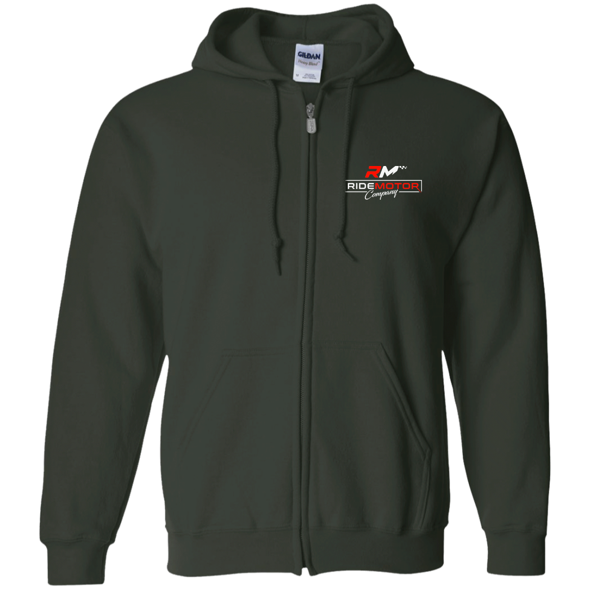 G186 Zip Up Hooded Sweatshirt