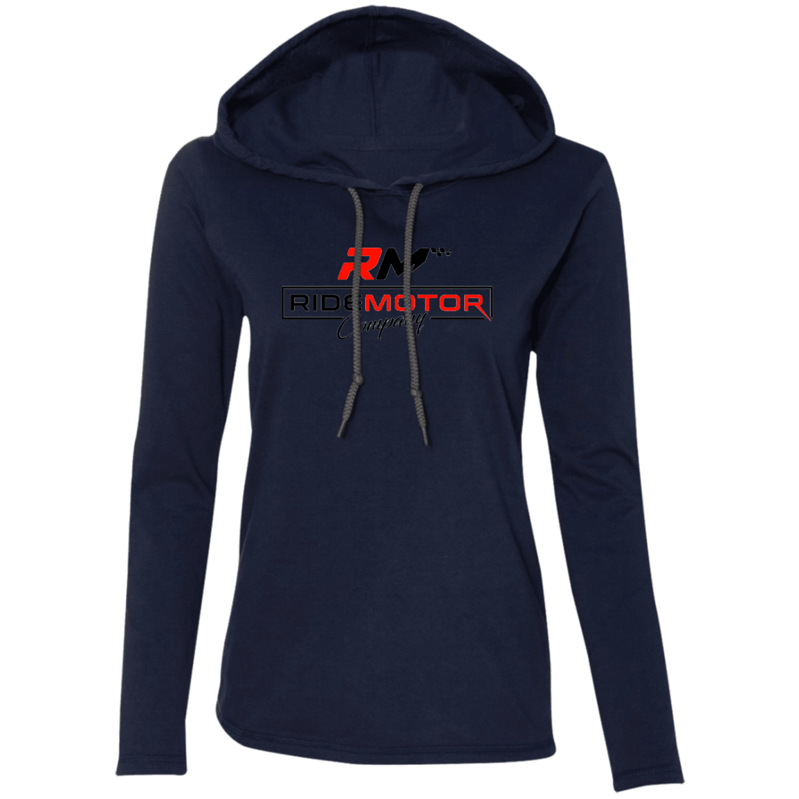 887L Ladies' LS T-Shirt Hoodie