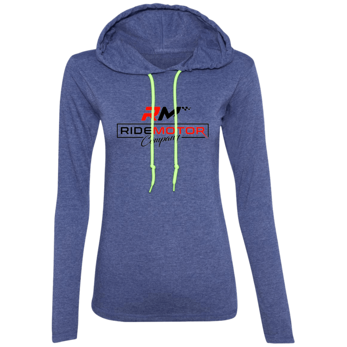 887L Ladies' LS T-Shirt Hoodie