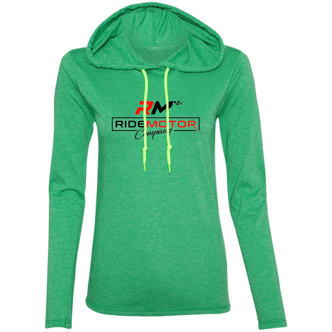 887L Ladies' LS T-Shirt Hoodie