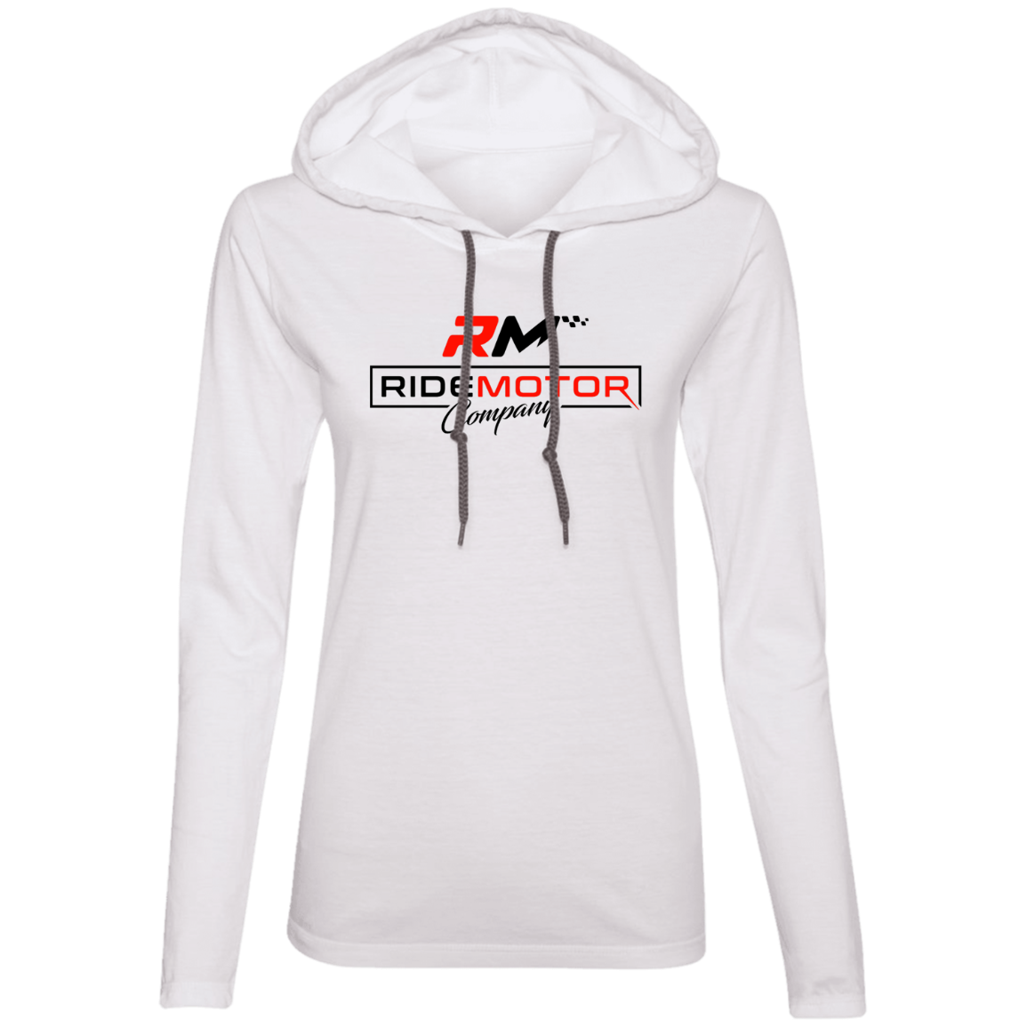 887L Ladies' LS T-Shirt Hoodie