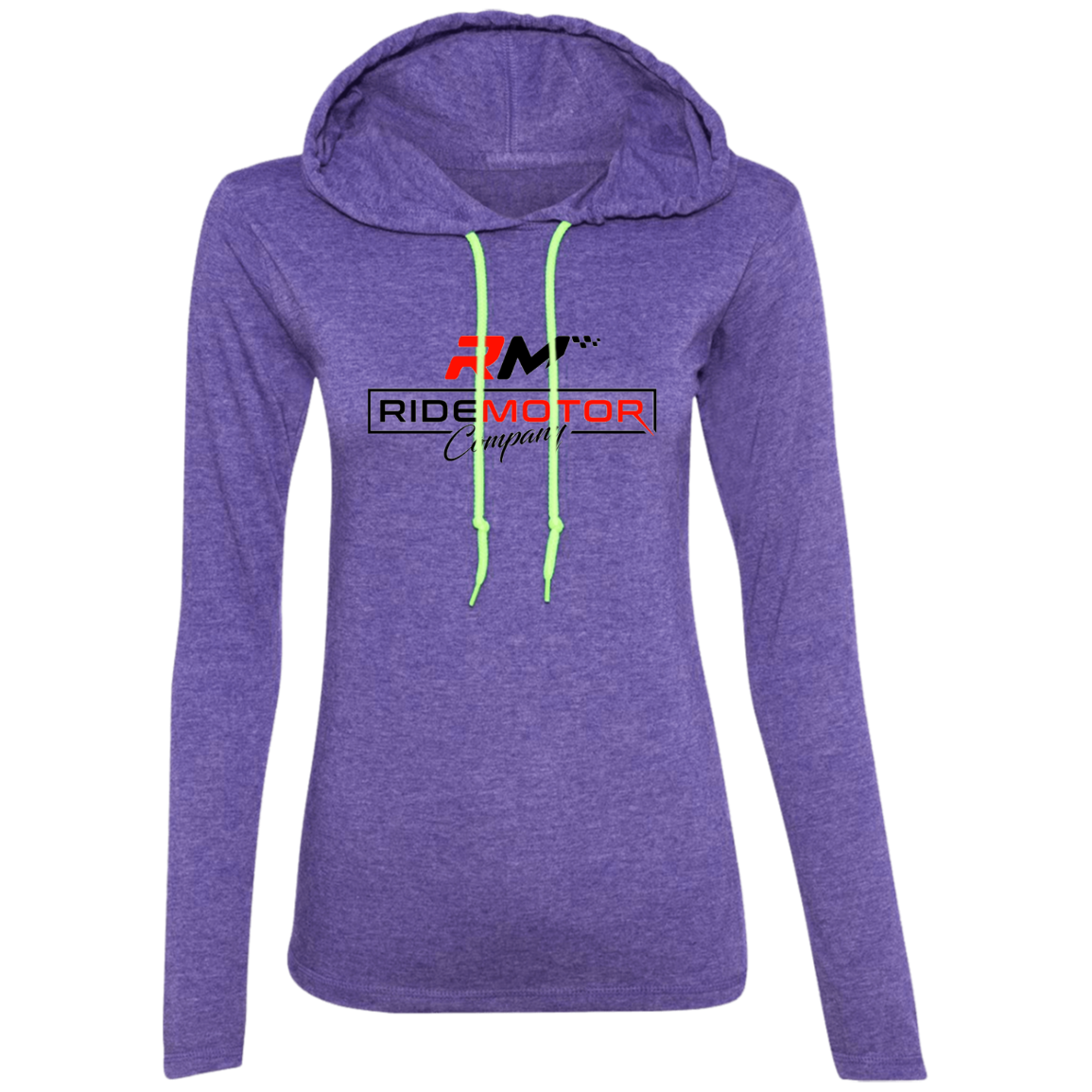887L Ladies' LS T-Shirt Hoodie
