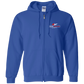 G186 Zip Up Hooded Sweatshirt