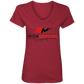 88VL Ladies' V-Neck T-Shirt
