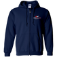 G186 Zip Up Hooded Sweatshirt
