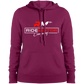 LST254 Ladies' Pullover Hooded Sweatshirt