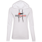 887L Ladies' LS T-Shirt Hoodie