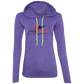 887L Ladies' LS T-Shirt Hoodie